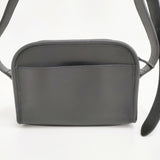 MHL. SUPPLE LEATHER 定価63800円 レザー ショルダーバッグ 26SS ブラック レディース エムエイチエル【中古】6-0724G♪