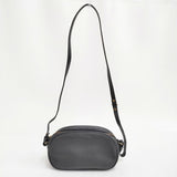 Felisi 25/12/LD+DS シュリンクレザーミニショルダーバッグ 定価102300円 ショルダーバッグ ブラック レディース フェリージ【中古】6-0724G♪