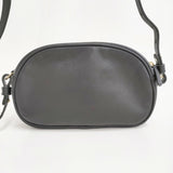 Felisi 25/12/LD+DS シュリンクレザーミニショルダーバッグ 定価102300円 ショルダーバッグ ブラック レディース フェリージ【中古】6-0724G♪