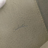 Sinleathers シンレザーズ tasca 定価35200円 タスカ レザーウォレット 二つ折り財布 カーキ レディース【中古】6-0909G∞