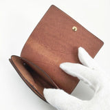 lampan らんぱん krum 定価9900円 カードケース レザー 名刺入れ ブラウン ユニセックス【中古】6-0909G∞