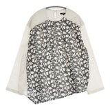 pas de calais 日本製 刺繍 製品染め ブラウス シャツ ベージュ ブラック レディース パドカレ【中古】6-0926M∞