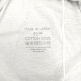 45R/45rpm フォトプリント コットン サイズ0 長袖Ｔシャツ カットソー ロンＴ ホワイト マルチカラー レディース フォーティーファイブアールピーエム【中古】6-0721M△