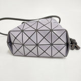 BAO BAO ISSEY MIYAKE WRING GLOSS ショルダーバッグ 巾着バッグ ライトラベンダー レディース バオバオイッセイミヤケ【中古】6-0724G♪
