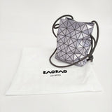 BAO BAO ISSEY MIYAKE WRING GLOSS ショルダーバッグ 巾着バッグ ライトラベンダー レディース バオバオイッセイミヤケ【中古】6-0724G♪