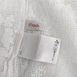 Freada 2WAY レースキャミドレス &レイヤードスカート 定価12100円 1814252400078 コットンレース ワンピース ホワイト レディース フリーダ【中古】6-0906G◎