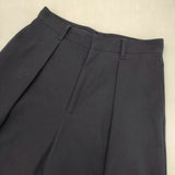 Spick and Span ヘビーツイルタックワイドパンツ 定価17600円 パンツ 25SS ネイビー レディース スピックアンドスパン【中古】6-0910G∞
