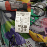 Cube-Cube 塩縮バーバリーコート サイズ38 定価75900円 15223402 裏地総柄 ダウンコート 25AW パープル レディース キューブキューブ【中古】6-0918T♪