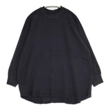 nest Robe ワッフル 01234-1467 長袖Ｔシャツ カットソー ロンＴ ブラック レディース ネストローブ【中古】6-0926M∞