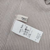 nest Robe ワッフル 01234-1467 長袖Ｔシャツ カットソー ロンＴ ベージュ レディース ネストローブ【中古】6-0926M∞