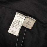 nest Robe リネン サイドギャザー 01193-1309 チュニック ブラック レディース ネストローブ【中古】6-0926M∞