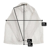 nest Robe リネン×レース スモックブラウス 01233-1022 プルオーバー ブラウス シャツ オフホワイト レディース ネストローブ【中古】6-0926M∞