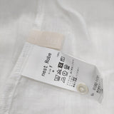 nest Robe リネンラッフル袖2wayブラウス 01242-1130 ブラウス シャツ ホワイト レディース ネストローブ【中古】6-0805S◎