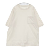 nest Robe コットンドライ天竺ビッグTee クルーネック 日本製 サイズF 半袖Ｔシャツ カットソー アイボリー レディース ネストローブ【中古】6-0721S△