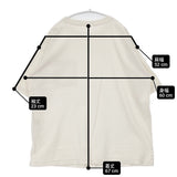 nest Robe コットンドライ天竺ビッグTee クルーネック 日本製 サイズF 半袖Ｔシャツ カットソー アイボリー レディース ネストローブ【中古】6-0721S△