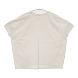nest Robe 度詰天竺パフプルオーバー コットン 日本製 サイズF 半袖Ｔシャツ カットソー アイボリー レディース ネストローブ【中古】6-0721S△