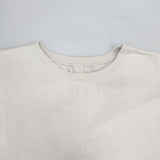 nest Robe 度詰天竺パフプルオーバー コットン 日本製 サイズF 半袖Ｔシャツ カットソー アイボリー レディース ネストローブ【中古】6-0721S△
