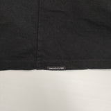 nest Robe UpcycleLino 天竺襟付Ｔシャツ コットンリネン 日本製 サイズF 半袖Ｔシャツ カットソー ブラック レディース ネストローブ【中古】6-0721S△
