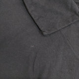 nest Robe UpcycleLino 天竺襟付Ｔシャツ コットンリネン 日本製 サイズF 半袖Ｔシャツ カットソー ブラック レディース ネストローブ【中古】6-0721S△