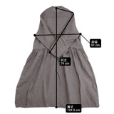 nest Robe リネン近江晒切替シャツワンピース 01223-1253 プルオーバー ワンピース グレー レディース ネストローブ【中古】6-0926M∞