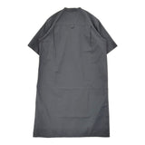 MHL. SANDED COTTON LINEN OP 595-4157502 サイズ2 定価29700円 シャツドレス ワンピース 24SS ネイビー レディース エムエイチエル【中古】6-0724S♪