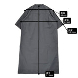 MHL. SANDED COTTON LINEN OP 595-4157502 サイズ2 定価29700円 シャツドレス ワンピース 24SS ネイビー レディース エムエイチエル【中古】6-0724S♪