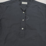 MARGARET HOWELL COTTON LINEN POPLIN DRESS ナイトドレス 589-3257001 ワンピース 23AW ネイビー レディース マーガレットハウエル【中古】6-0724M♪
