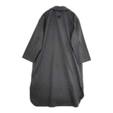 MARGARET HOWELL コットンカシミヤ ホームウエア 589-3258002 BRUSHED COTTON CASHMERE ワンピース 23AW チャコールグレー レディース マーガレットハウエル【中古】6-0919M∞