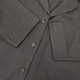 MARGARET HOWELL BRUSHED COTTON CASHMERE 589-3258002 ワンピース 23AW チャコールグレー レディース マーガレットハウエル【中古】6-0919M∞