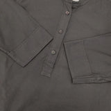 MARGARET HOWELL 589-3258001 コットン ホームウエア サイズF プルオーバーシャツワンピ ワンピース 23AW ブラック レディース マーガレットハウエル【中古】6-0919M∞