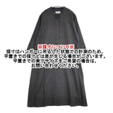 MARGARET HOWELL 589-3258001 コットン ホームウエア サイズF プルオーバーシャツワンピ ワンピース 23AW ブラック レディース マーガレットハウエル【中古】6-0919M∞