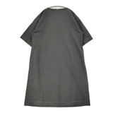 MHL. 未使用 GARMENT DYE PLAIN POPLIN 595-5157551 サイズ2 定価37950円 ワンピース 25SS チャコールグレー レディース エムエイチエル【中古】6-0724S♪