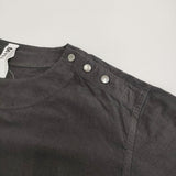 MHL. 未使用 GARMENT DYE PLAIN POPLIN 595-5157551 サイズ2 定価37950円 ワンピース 25SS チャコールグレー レディース エムエイチエル【中古】6-0724S♪