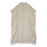 nest Robe リネンカラミドッキングワンピース 定価34100円 01252-1093 ワンピース 25SS NATURAL ベージュ レディース ネストローブ【中古】6-0724S♪
