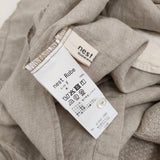 nest Robe リネンカラミドッキングワンピース 定価34100円 01252-1093 ワンピース 25SS NATURAL ベージュ レディース ネストローブ【中古】6-0724S♪