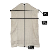 nest Robe リネンカラミドッキングワンピース 定価34100円 01252-1093 ワンピース 25SS NATURAL ベージュ レディース ネストローブ【中古】6-0724S♪