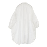 nest Robe リネンプチカラーチュニック 01251-1130 シャツワンピース チュニック 25SS ホワイト レディース ネストローブ【中古】6-0724M♪