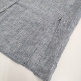 nest Robe リネンシャンブレーシャツワンピース 定価28600円 01251-1128 ワンピース 25SS ネイビー レディース ネストローブ【中古】6-0724M♪