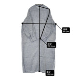 nest Robe リネンシャンブレーシャツワンピース 定価28600円 01251-1128 ワンピース 25SS ネイビー レディース ネストローブ【中古】6-0724M♪