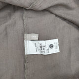 nest Robe リネン天然染め ラウンド切り替え2wayワンピース 01232-1382 シャツワンピース ワンピース モカベージュ レディース ネストローブ【中古】6-0721S△