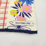 MANTERO 1902 マンテロ RAINBOW レインボースカーフ シルク イタリア製 スカーフ マルチカラー レディース【中古】6-0724G♪
