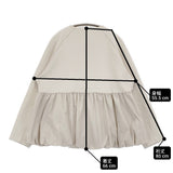23区 【洗える】コットンエアーバルーンライトアウター 定価29700円 サイズ38 ノーカラージャケット 25SS ライトベージュ レディース ニジュウサンク【中古】6-0724M♪