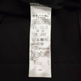 23区 【VERY掲載/洗える】コットンエアーダンボールサイドジップカットソー 定価16940円 カットソー 25AW ブラック レディース ニジュウサンク【中古】6-0724M♪