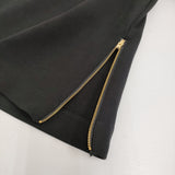 23区 【VERY掲載/洗える】コットンエアーダンボールサイドジップカットソー 定価16940円 カットソー 25AW ブラック レディース ニジュウサンク【中古】6-0724M♪