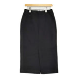 23区 【洗える】コットンエアーダンボールIラインスカート サイズ40 定価17930円 ロングスカート 25AW ブラック レディース ニジュウサンク【中古】6-0724G♪