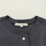 SLOW 23区 【SLOW/一部店舗限定】ライトダンボールカーディガン サイズ38 定価15950円 カーディガン 25AW ネイビー レディース スローニジュウサンク【中古】6-0806M♪