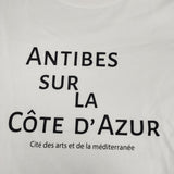 23区 SLOW 一部店舗限定 MVSコットン デザイン ロゴTシャツ サイズ32 定価8910円 半袖Ｔシャツ カットソー 24SS ホワイト ブラック レディース ニジュウサンク【中古】6-0721S△