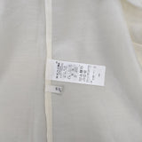 23区 SLOW ブライトヴィンテージクロス タック ブラウス 定価16940円 半袖シャツ 25SS アイボリー レディース ニジュウサンク【中古】6-0721S△