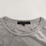 23区 【洗える】シアーベロアリラックスTシャツ サイズ38 定価11000円 半袖Ｔシャツ カットソー 25AW ライトグレー レディース ニジュウサンク【中古】6-0724S♪#