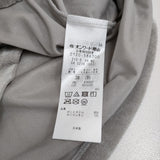 23区 【洗える】シアーベロアリラックスTシャツ サイズ38 定価11000円 半袖Ｔシャツ カットソー 25AW ライトグレー レディース ニジュウサンク【中古】6-0724S♪#